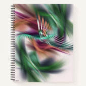 Carnet Fancy Dancer Abstrait (Devant)