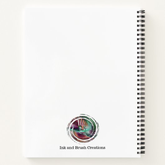 Carnet Fancy Dancer Abstrait (Dos)