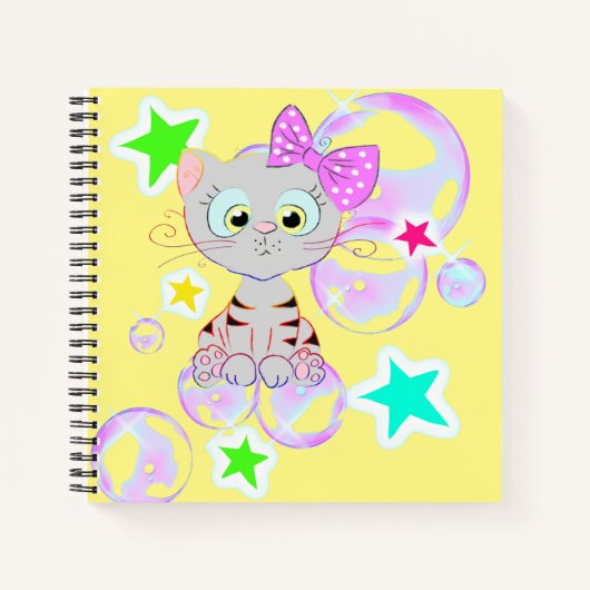 Carnet Fancy Kitten - (Devant)