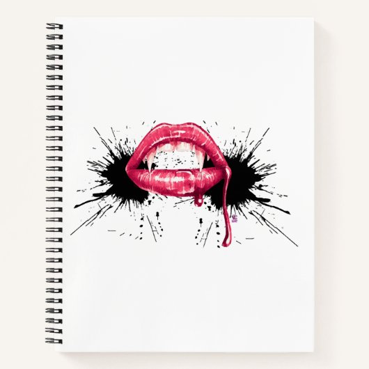 Carnet Fangs Splash (Devant)