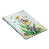 Carnet Fantaisie artistique de fée jonquille (Côté Droit)