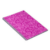 Carnet Fantaisie de fraise en rose (Côté Droit)