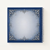 Carnet Fantaisie de princesse bleu royal (Dos)
