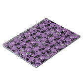 Carnet Fantaisie de sirène violette (Côté gauche)