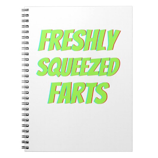 Carnet Fantaisie fraîchement tranchée (Devant)