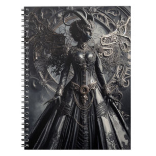 Carnet Fantaisie Steampunk Ténèbres Démon Mode