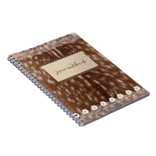 carnet fantaisiste cerf (Côté Droit)