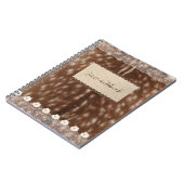 carnet fantaisiste cerf (Côté gauche)