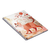 Carnet Fantaisiste. Chat dans un jardin de roses. (Côté Droit)