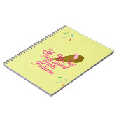 CARNET FANTASIE DE CRÈME GLACÉE (Côté gauche)