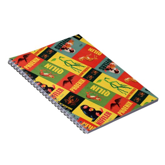 Carnet Fantastic Beasts Vintage Pattern (Côté Droit)