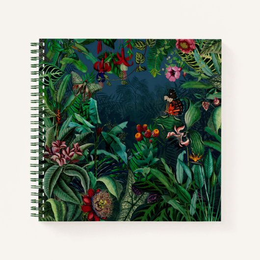 Carnet Fantastique Fabulous Midnight Rainforest (Devant)