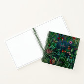 Carnet Fantastique Fabulous Midnight Rainforest Monogramm (Intérieur)
