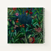 Carnet Fantastique Fabulous Midnight Rainforest Monogramm (Dos)