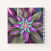 Carnet Fantastique Fleur Exotique Colorée (Dos)