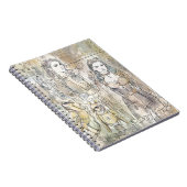 Carnet Fantastique steampunk à la main fille (Côté Droit)