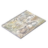 Carnet Fantastique steampunk à la main fille (Côté gauche)