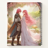 Carnet Fantasy Anime Couple Sketchbook (Dos)