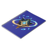Carnet Fantasy Emblem with Floating Blades – Magical Ener (Côté gauche)
