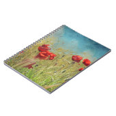 Carnet Fantasy poppies (Côté gauche)