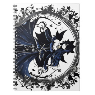 Carnet Fantôme bleu