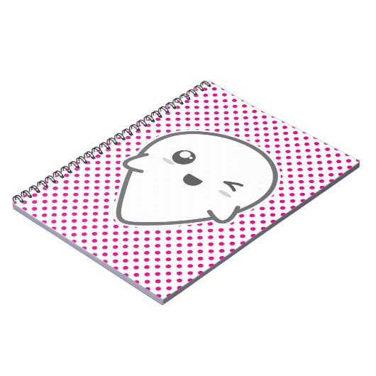 Carnet fantôme de Kawaii Winking (Côté gauche)