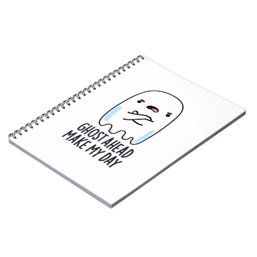 Carnet Fantôme Devant Fais Ma Journée Drôle de Punition d (Côté gauche)