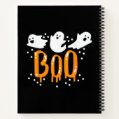 Carnet Fantôme d'Halloween Chou Mignon (Dos)