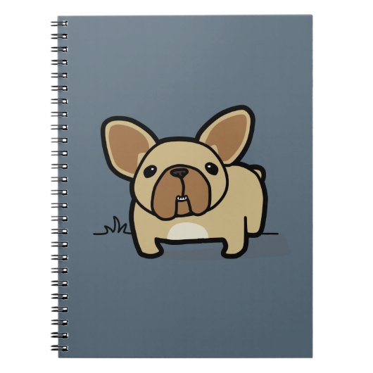 Carnet Faon Frenchie (Devant)