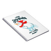Carnet Farer Snowman Comment Les Snowflakes Sont Vraiment (Côté Droit)
