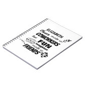 Carnet Farewell Coworker Boss - nous sommes amis Custom (Côté gauche)