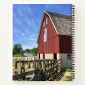 Carnet Farms | Red Barn With American Flag (Dos)