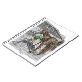 Carnet Farrier Forgeron Trimming Horse Hoof (Côté gauche)