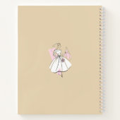 Carnet Fashion Bride Neutral Group Nom de la mariée Date (Dos)