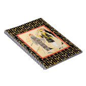 Carnet fashionistas Art déco d'automne (Côté Droit)