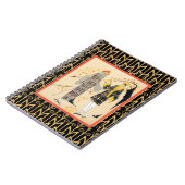 Carnet fashionistas Art déco d'automne (Côté gauche)