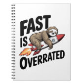 Carnet Fast est surévalué Sloth Rocket (Devant)