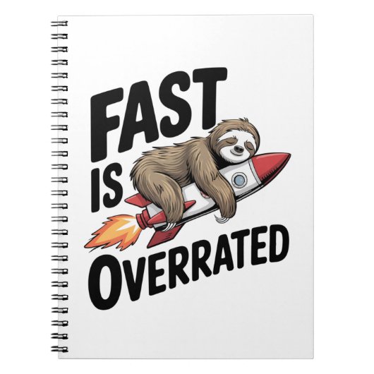 Carnet Fast est surévalué Sloth Rocket (Devant)