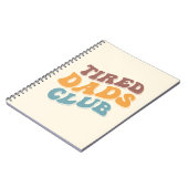 Carnet Fatigué Dads Club Funny (Côté gauche)