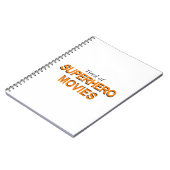 Carnet Fatigué Des Films Superhero (Côté gauche)