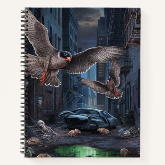 Carnet Faucon Pelerin 02 (Devant)