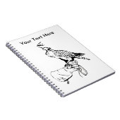 Carnet Faucon sur gant (Côté Droit)