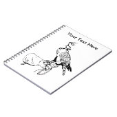 Carnet Faucon sur gant (Côté gauche)