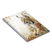 Carnet Faune de la nature Lynx des bois (Côté Droit)