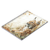 Carnet Faune de la nature Lynx des bois (Côté gauche)