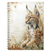Carnet Faune de la nature Lynx des bois (Devant)