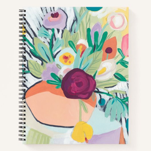 Carnet Fauvist Floral II (Devant)