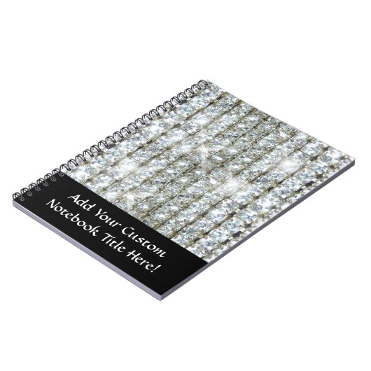 Carnet Faux Bling (Côté gauche)