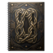 Carnet Faux Cuir et Métal (Devant)