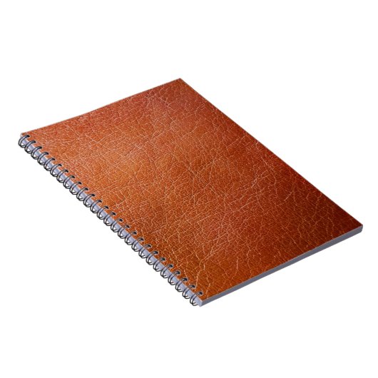 Carnet Faux cuir marron (Côté Droit)